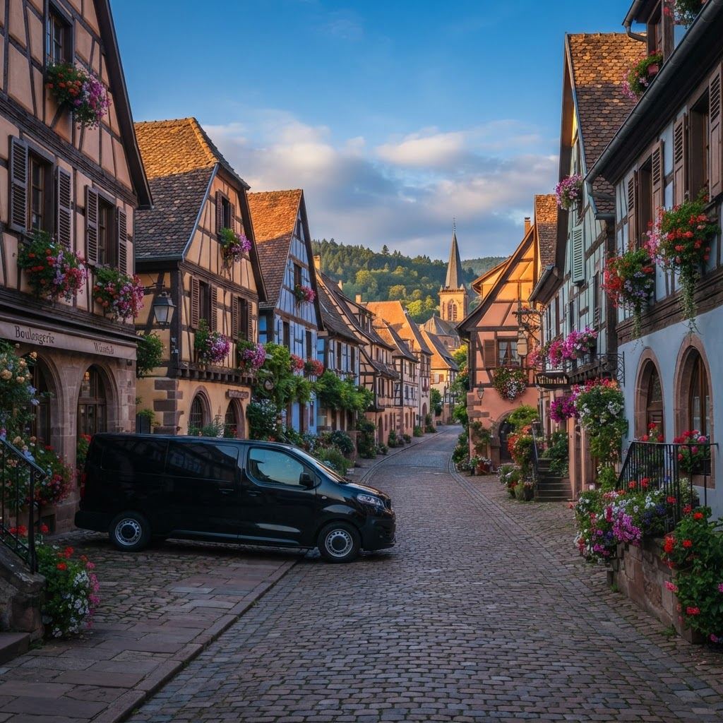 Alsace Villages Tour from Strasbourg with a Private Chauffeur