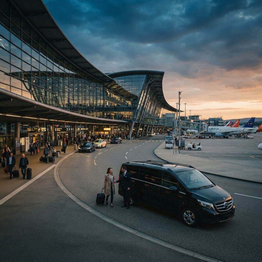 Comfortable Basel Airport Transfer Strasbourg Service