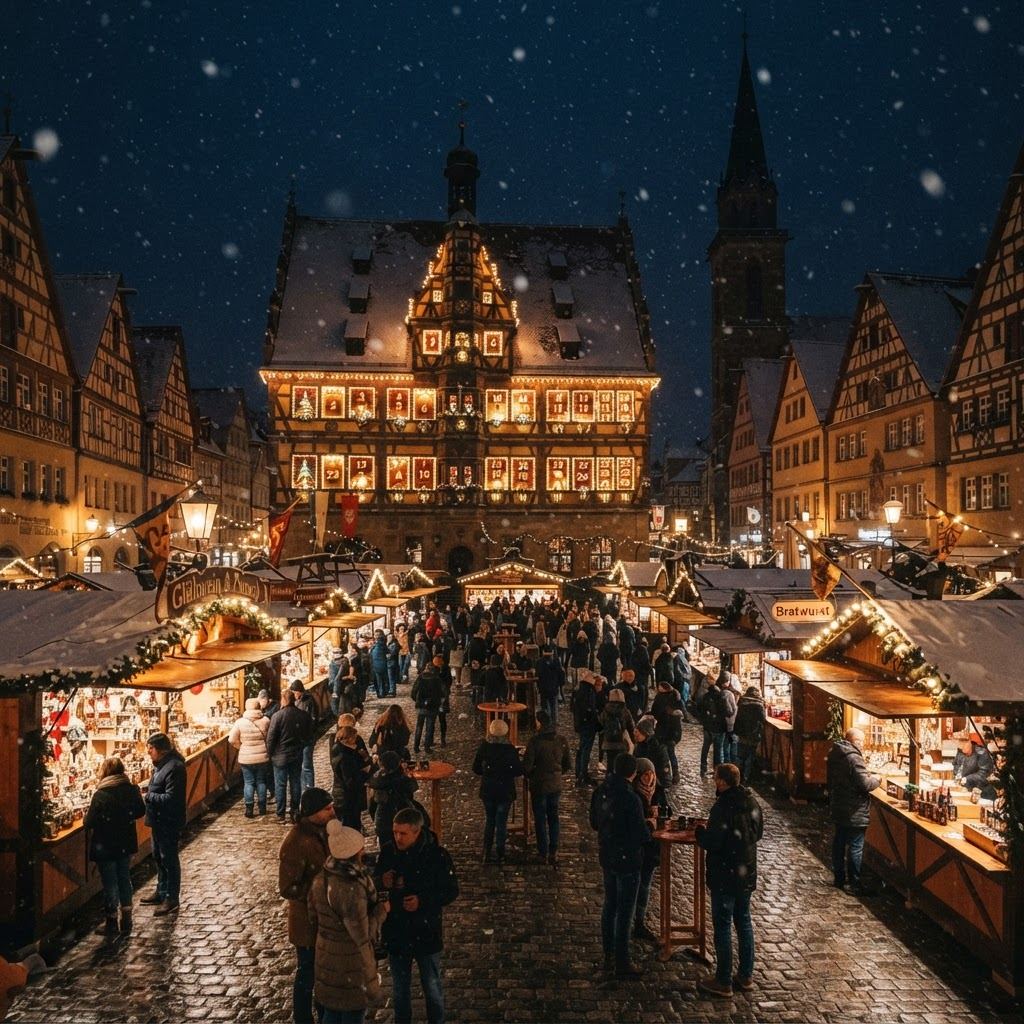 German Christmas Markets Tour from Strasbourg: Cross-Border Chauffeur Service